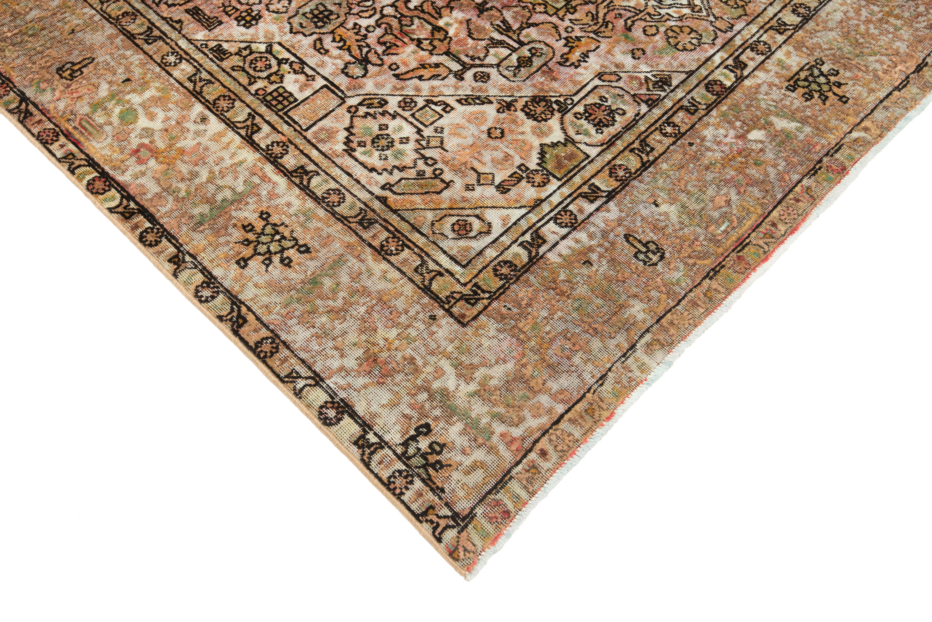 Tappeto Vintage Medallion Marrone - 200x290 cm N112