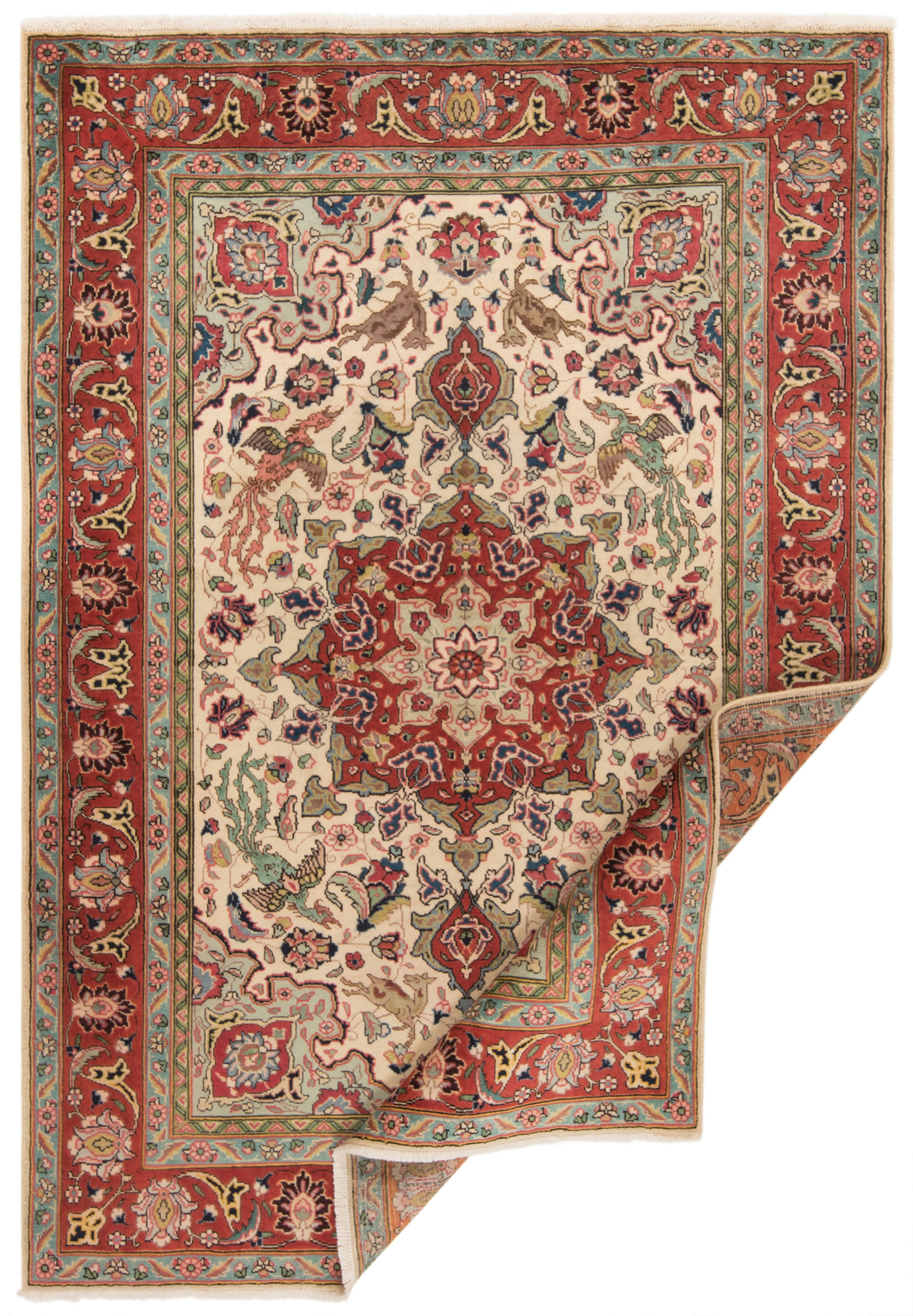 Tabriz Tappeto Persiano, spc005-1350