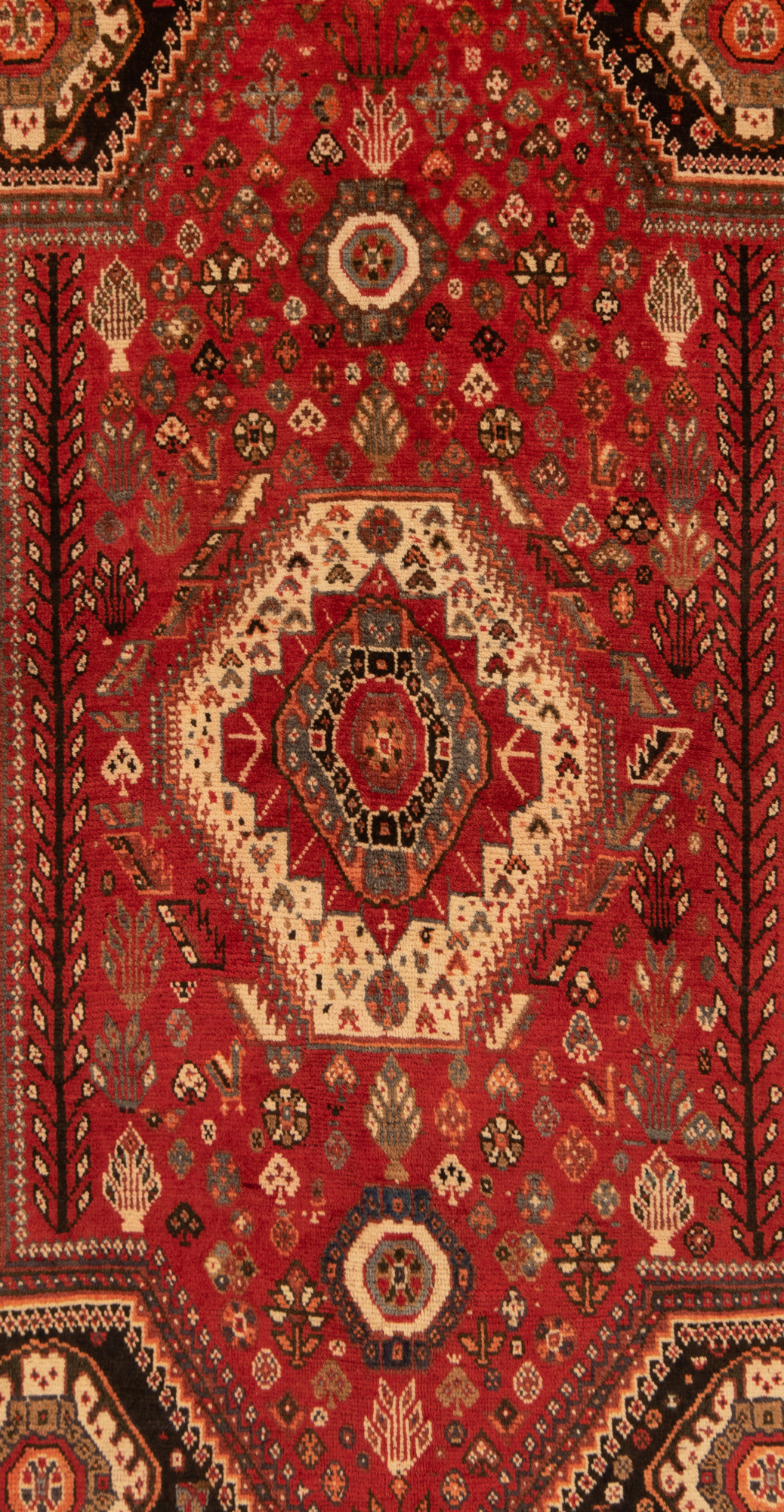 Shiraz Ghashghai Persian Rug Red 181 x 123 cm