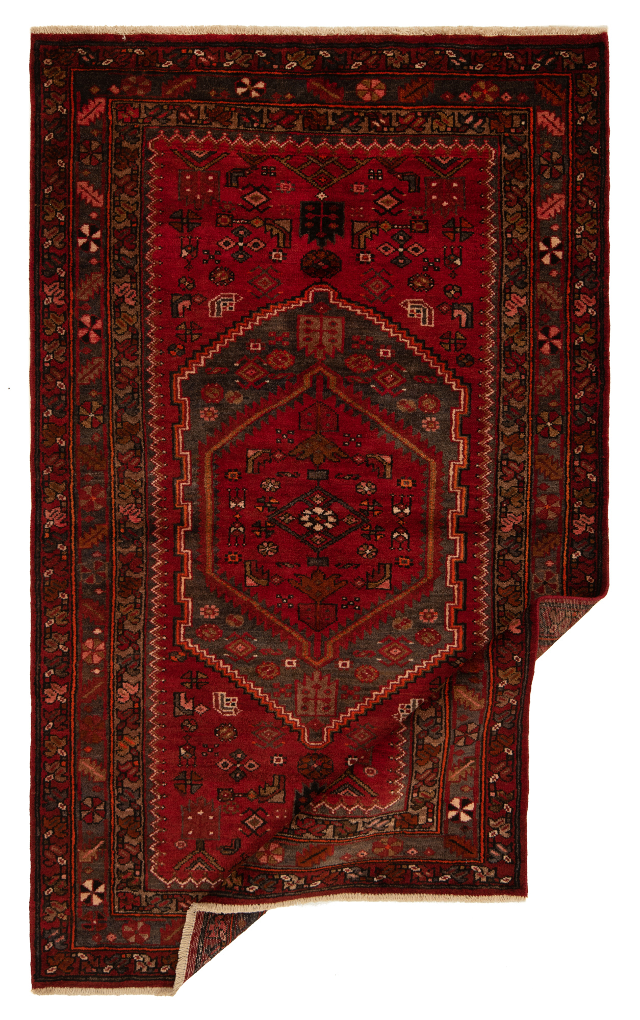 regency 2本 Zanjan Persian Rug Red 209 x 128 cm