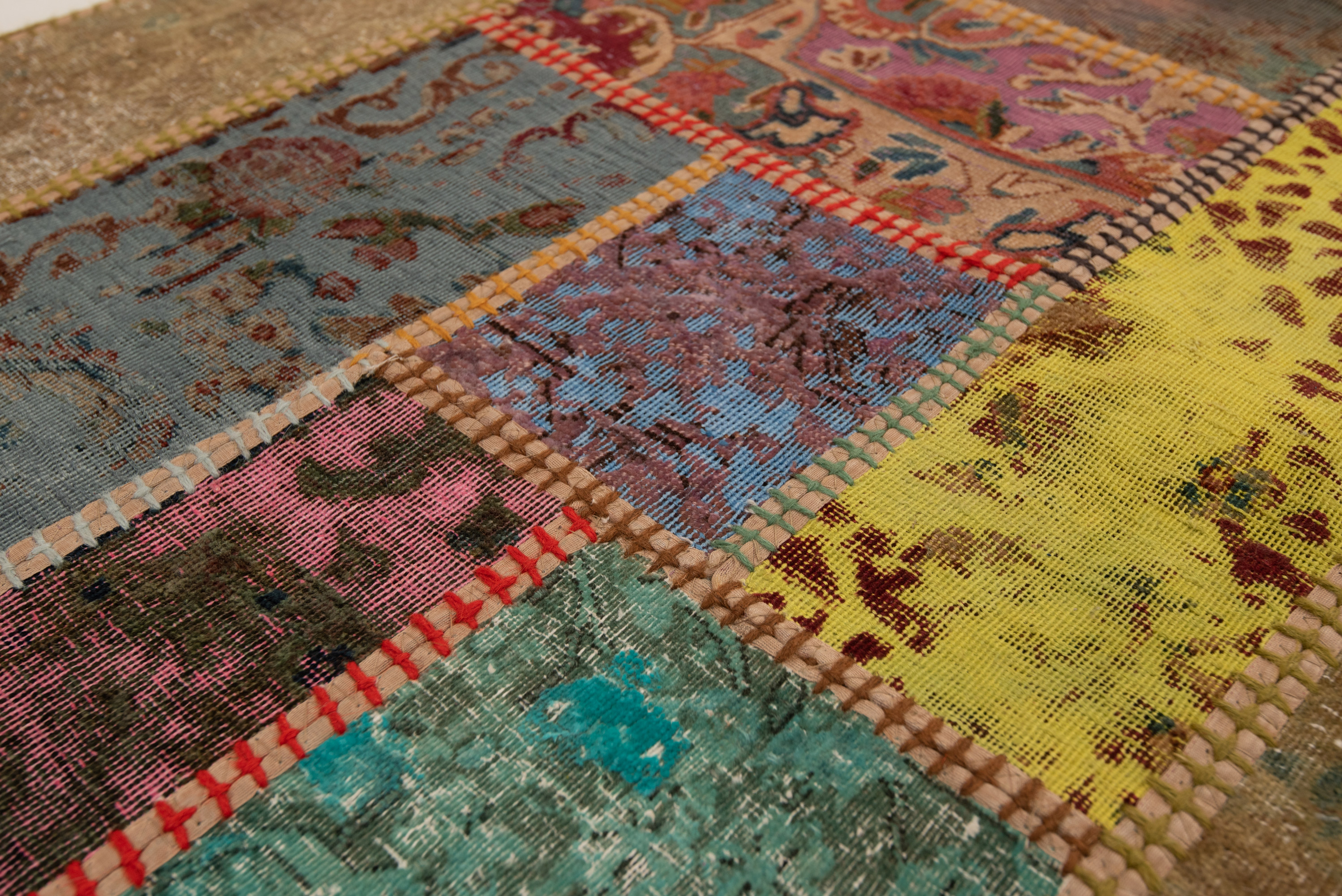 Tappeto Patchwork Multicolor 400 x 85 cm