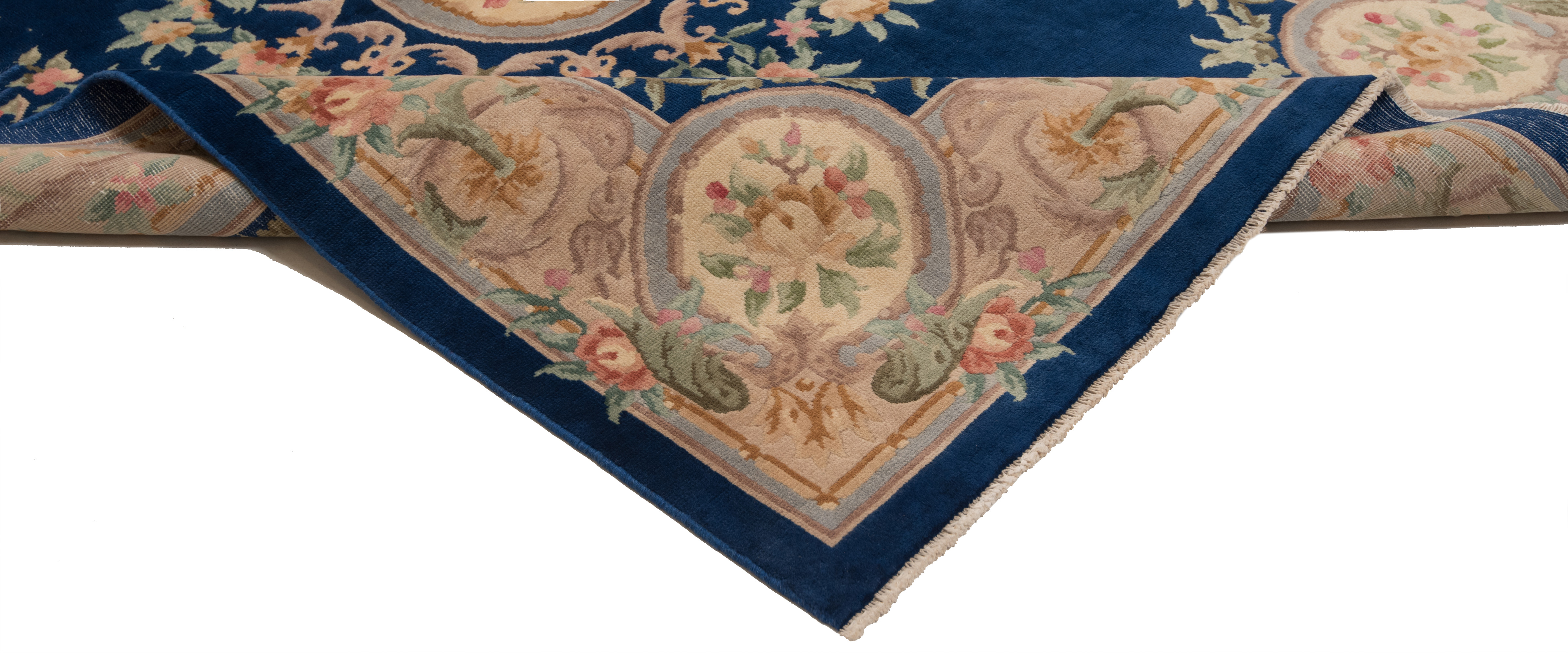 tappeto cinese Blu 270 x 182 cm