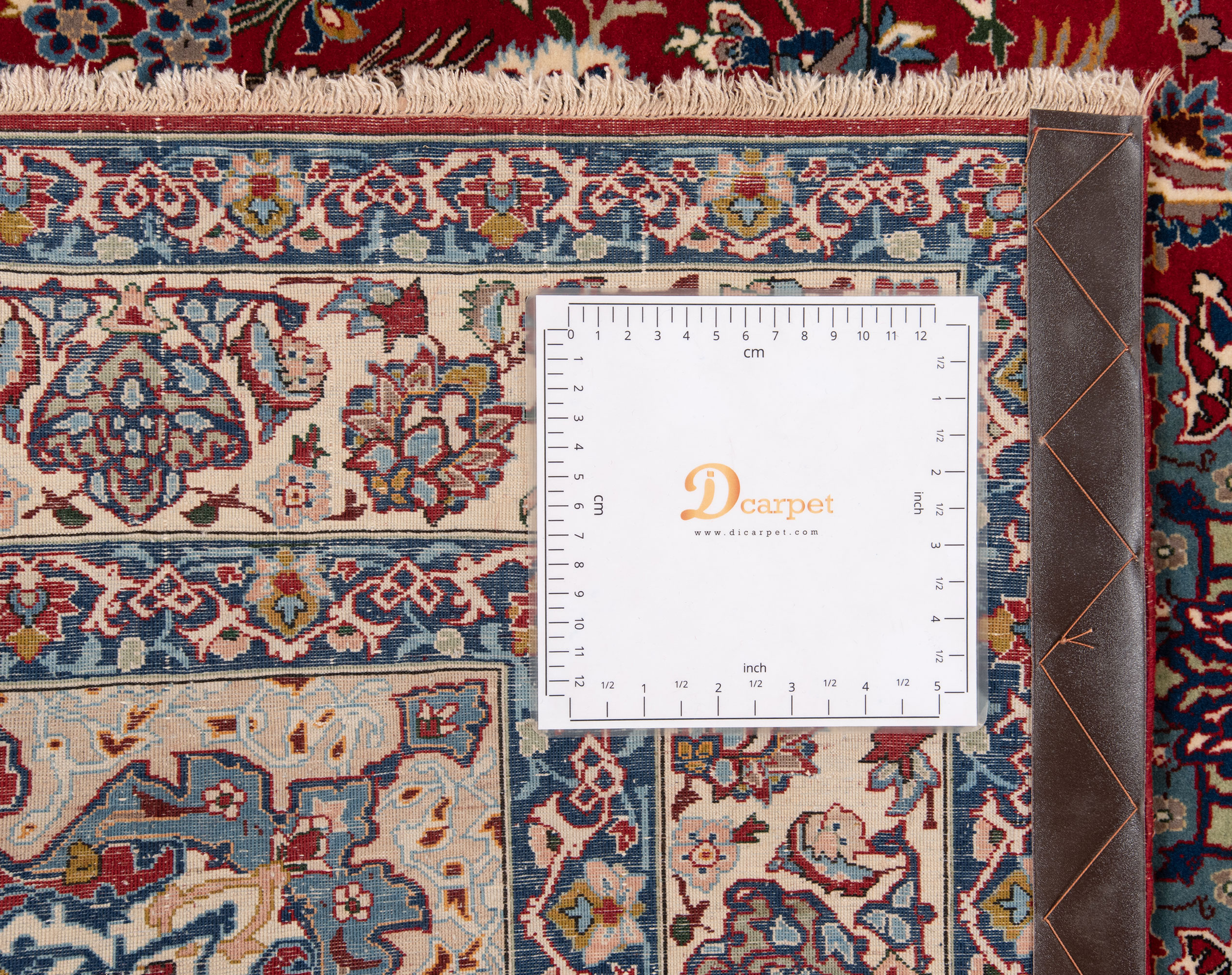 Isfahan Persian Rug Red 157 x 102 cm