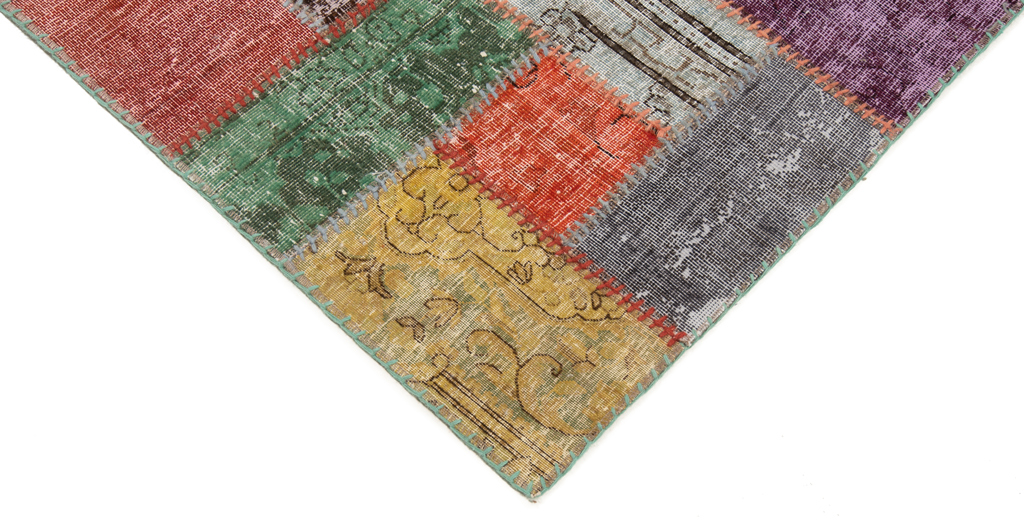 Patchwork Rug Multicolor 150 x 99 cm