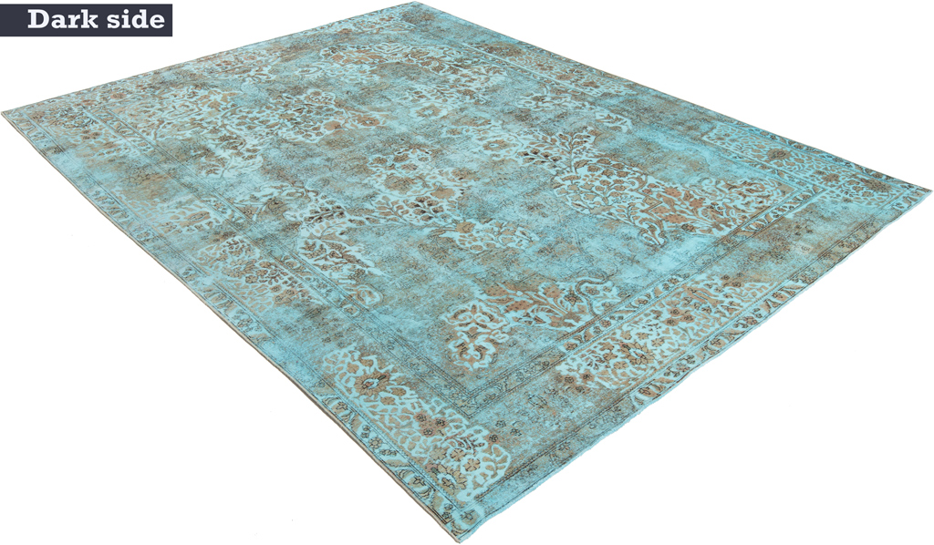 Vintage Rug Turquoise 384 x 295 cm