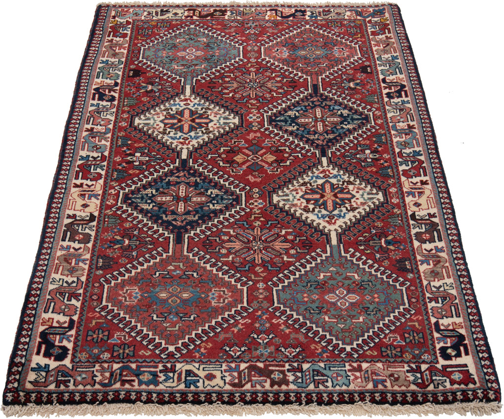 yalameh rug※お値下げ中 Yalameh Persian Rug Red 140 x 88 cm