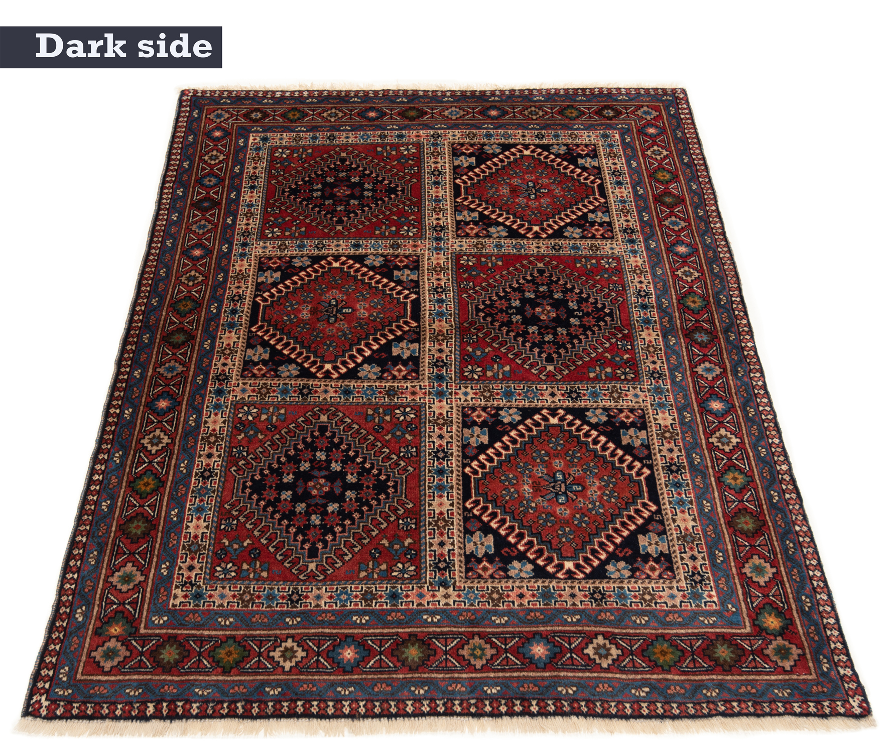 Yalameh Persian Rug Red 153 x 106 cm