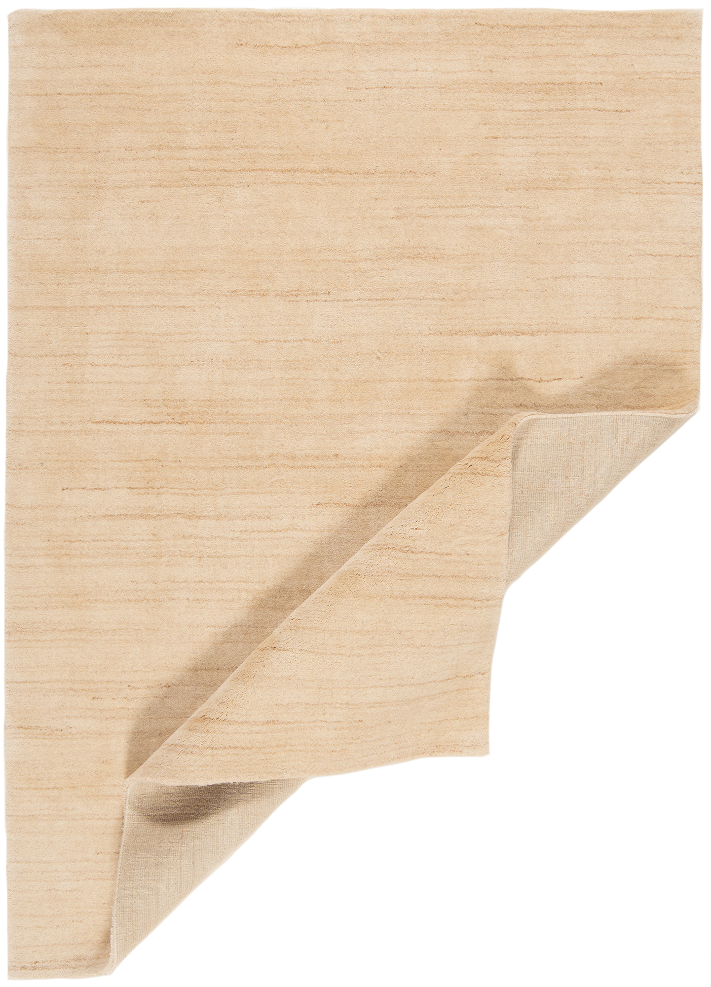 Handloom Rug Beige-Cream 240 x 171 cm