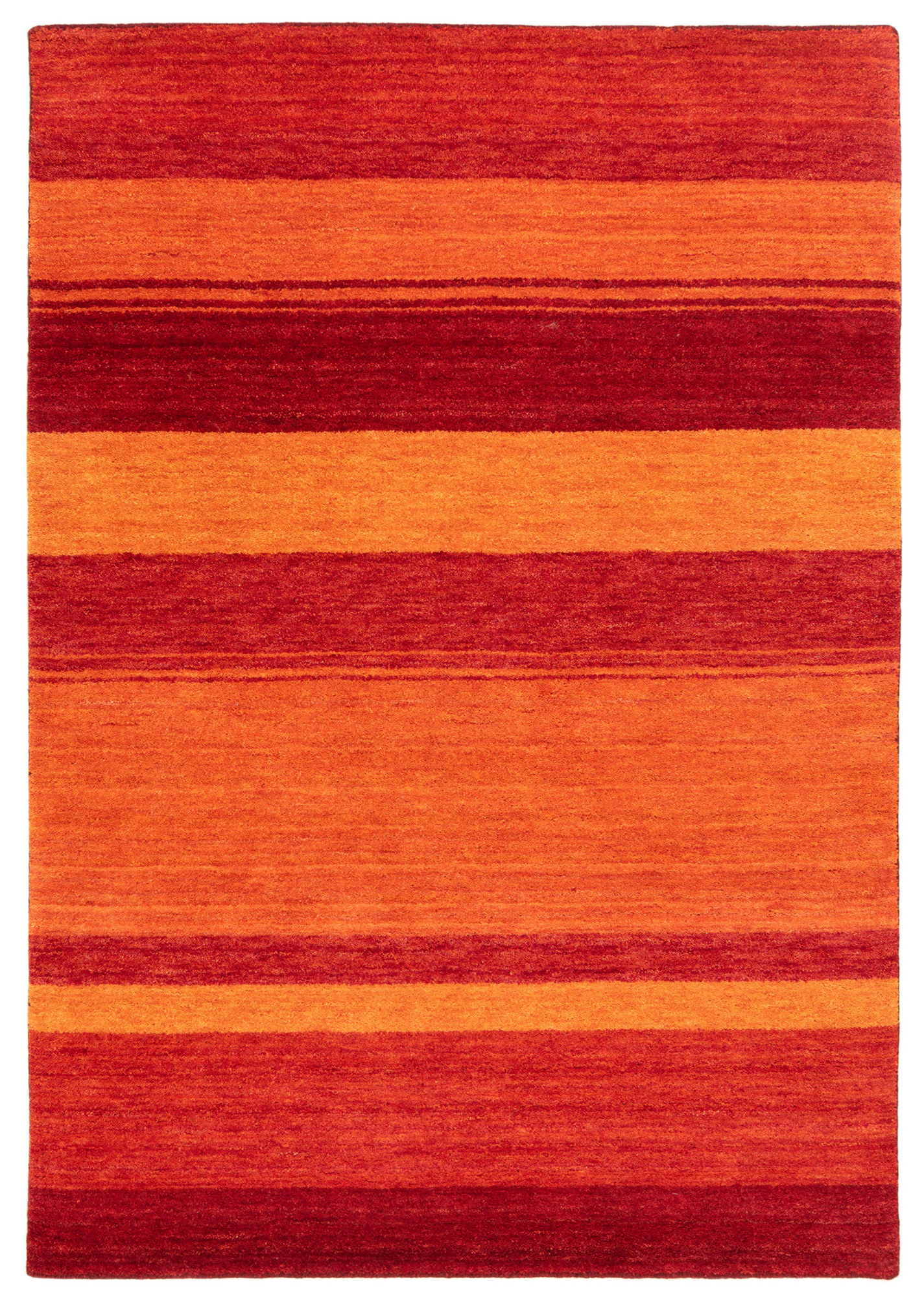 Alfombra Juvenil Naranja Tamaño multi de la alfombra durable del modelo  rayado anaranjado azul del salón de la alfombra Alfombras Pie De Cama El