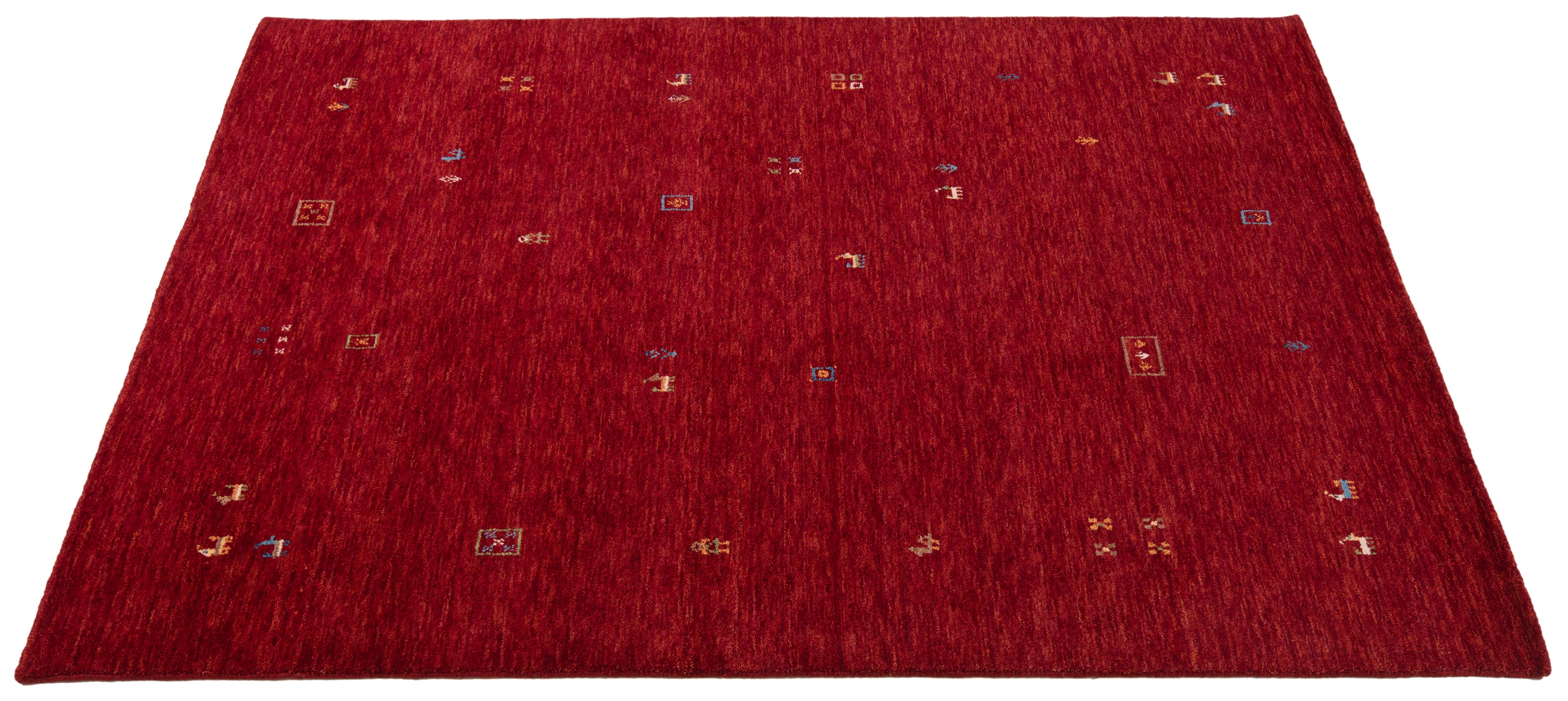 Tappeto Handloom Rosso 230 x 160 cm