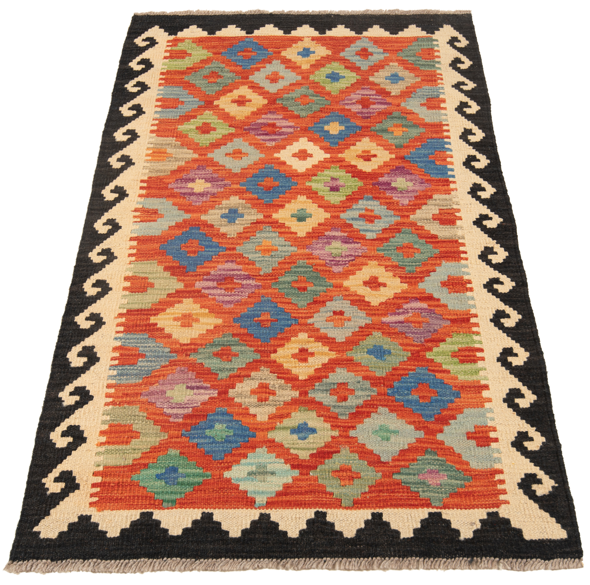 Kilim Rug Afghan Sao 4064 x 1168