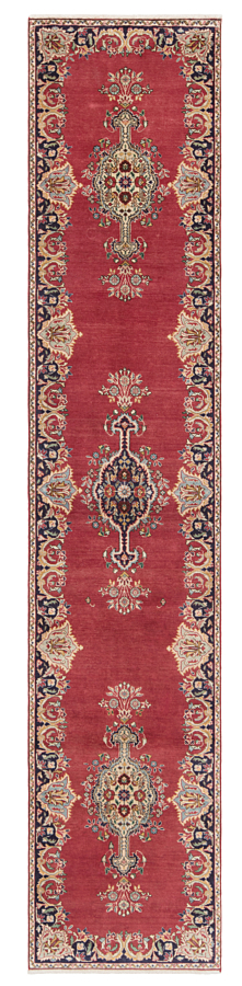 Tabriz Persian Rug Red 377 x 77 cm
