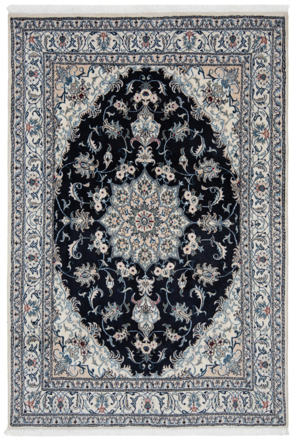 Nain Persian Rug Night Blue 245 x 164 cm
