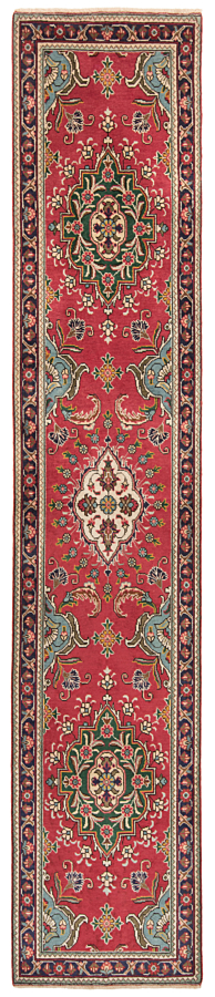 Tabriz Persian Rug Red 395 x 77 cm