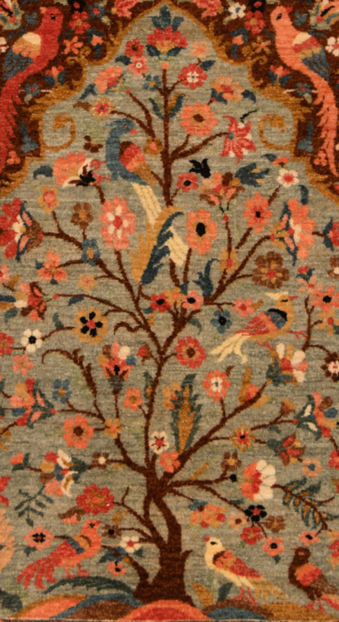 Varamin persisk tæppe