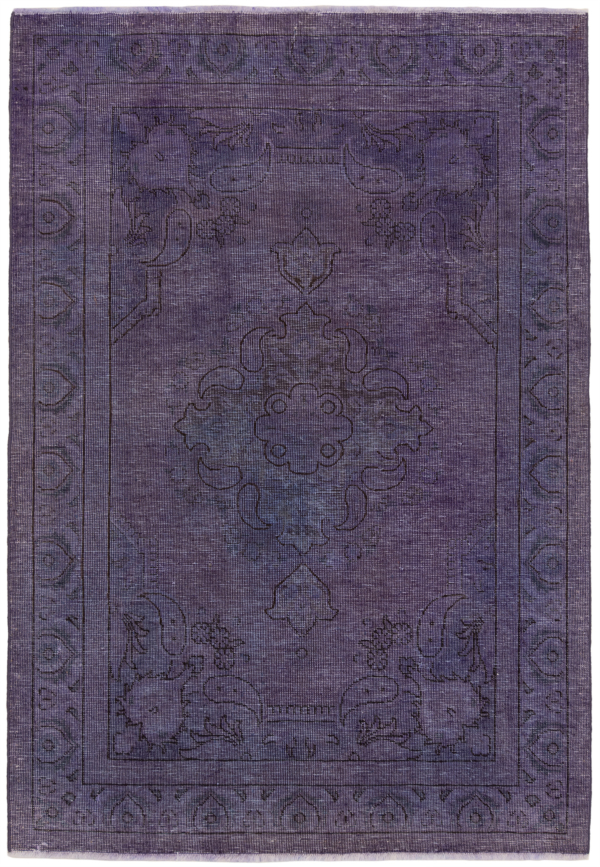 Vintage Rug Purple 155 x 108 cm