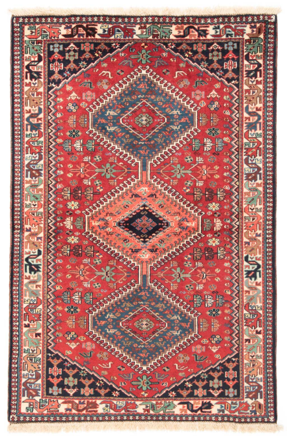Yalameh Persian Rug Red 160 x 105 cm