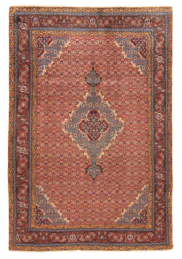Ardebil Persian Rug Orange 293 x 198 cm