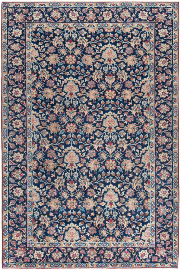 Najafabad Persian Rug Night Blue 300 x 198 cm