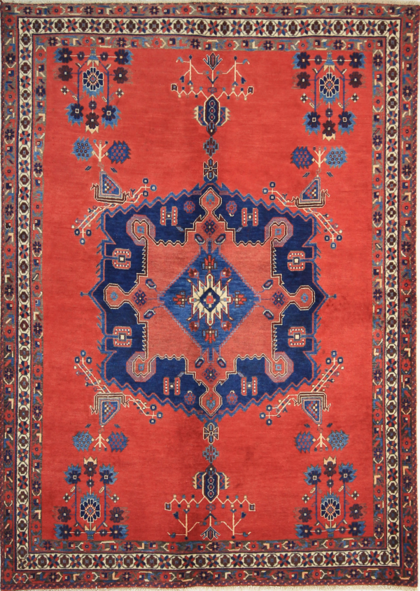 Sirjan Persian Rug Red 215 x 152 cm