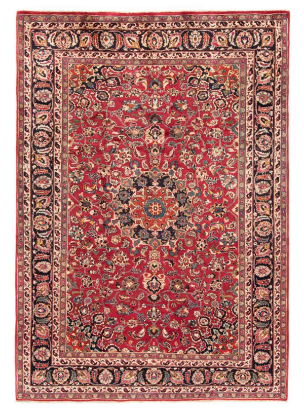 Mashhad Persian Rug Red 298 x 199 cm