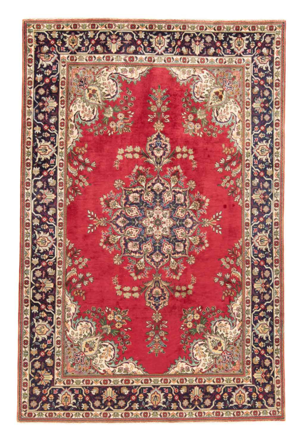 Tabriz Persian Rug Red 307 x 204 cm