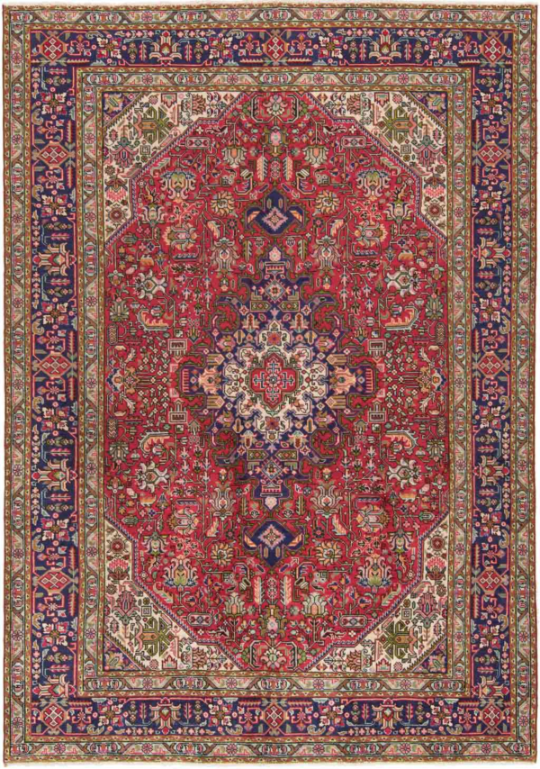 Tabriz Persian Rug Red 295 x 200 cm