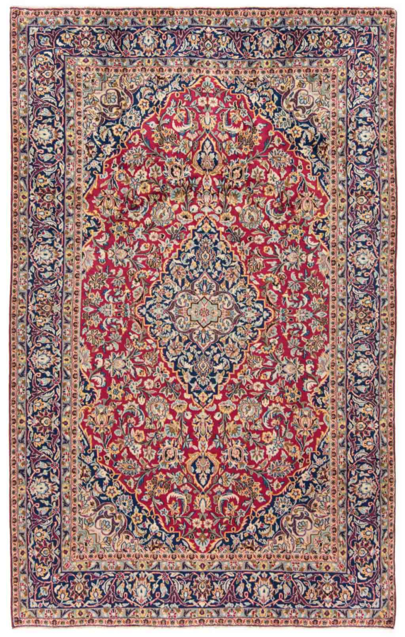 Kashan Persian Rug Red 303 x 190 cm