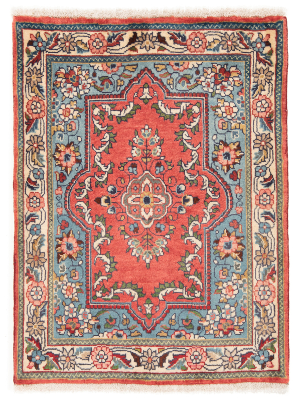 Sarough Persian Rug Red 85 x 64 cm