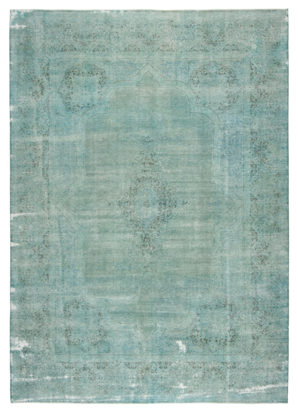 Vintage Rug Turquoise 415 x 293 cm