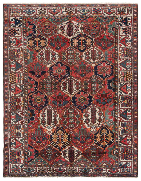 Bakhtiar Persian Rug Multicolor 198 x 153 cm