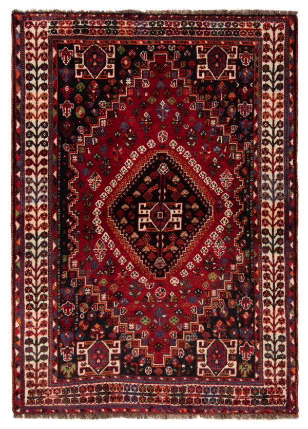 Shiraz Persian Rug Red 166 x 116 cm