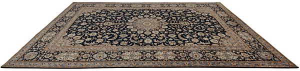 kashan persisk tæppe
