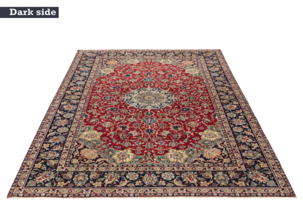 Najafabad patina persisk tæppe