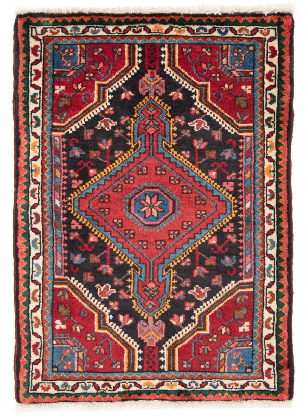 Sarough Persian Rug Red 93 x 62 cm