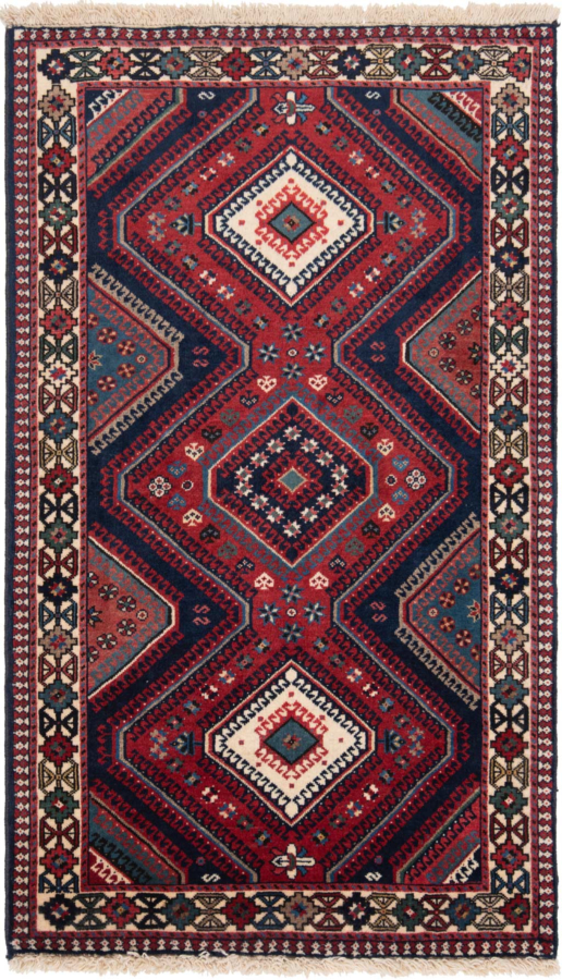 Yalameh Persian Rug Red 136 x 80 cm