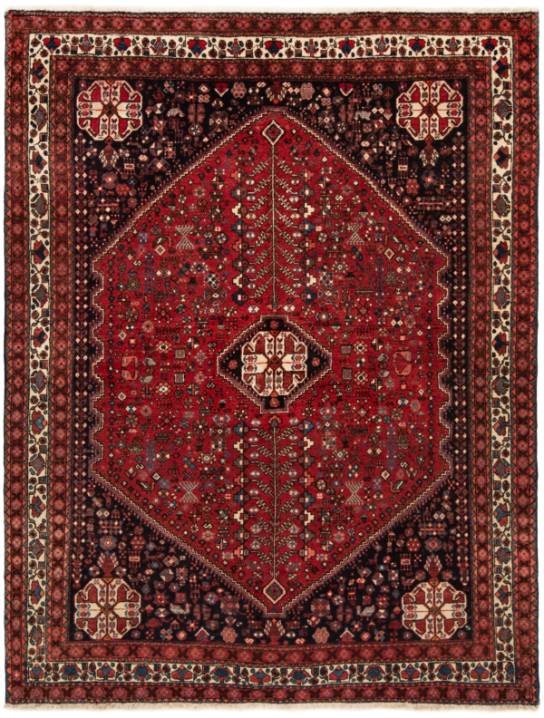 Abadeh Persian Rug Red 197 x 152 cm