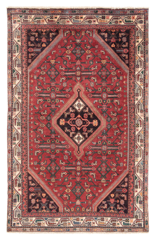 Zanjan Persian Rug Red 217 x 139 cm