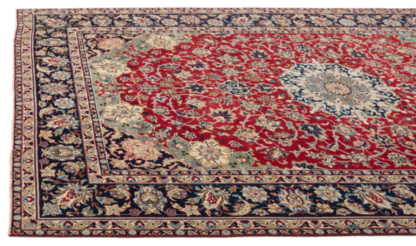 Najafabad patina persisk tæppe