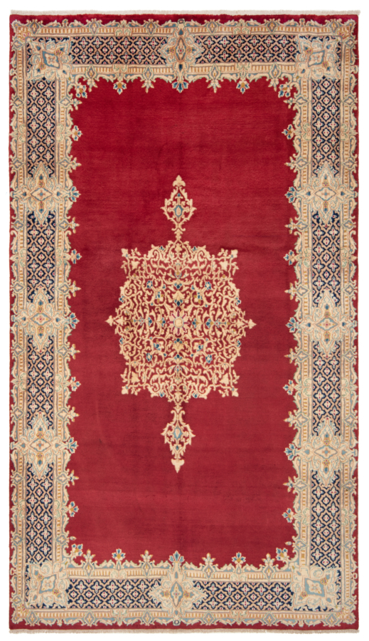 Kerman Persian Rug Red 300 x 175 cm