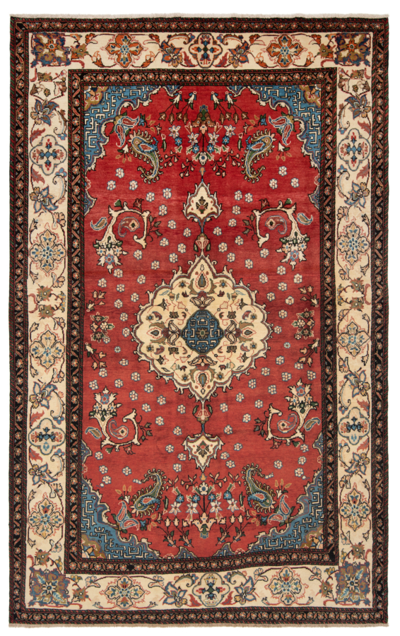 Bakhtiar Persian Rug Red 323 x 205 cm