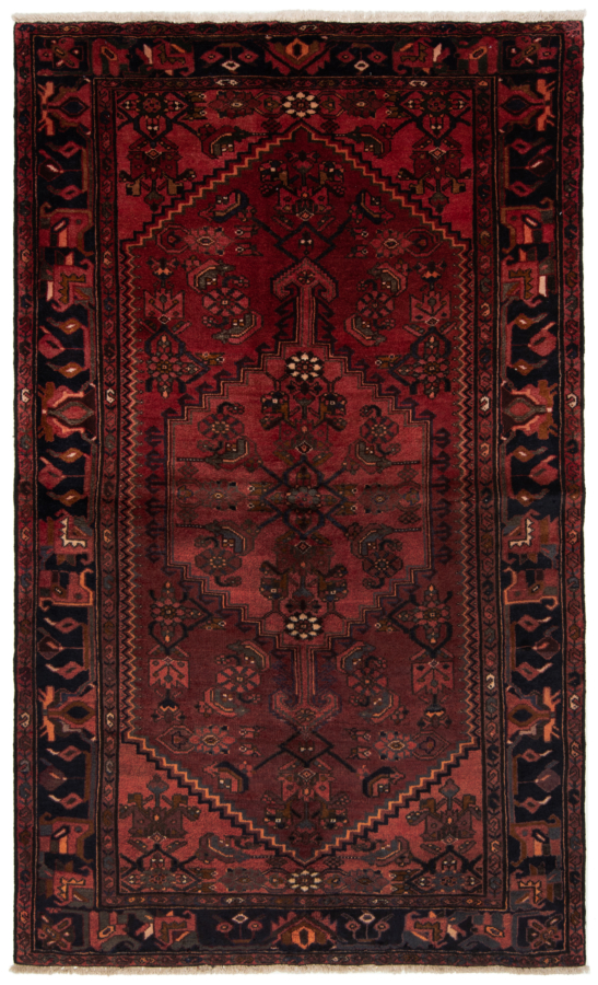Hamedan Lori Persian Rug  Red 220 x 134 cm