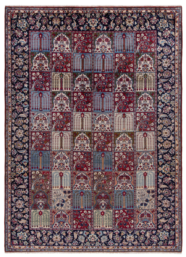 Kashan Persian Rug Multicolor 333 x 245 cm