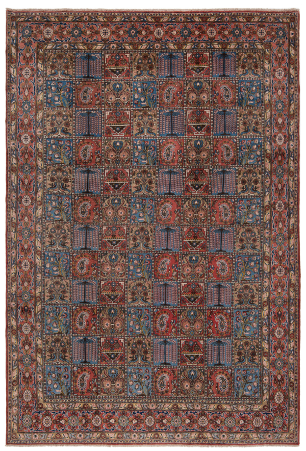 Qom Persian Rug Multicolor 343 x 235 cm