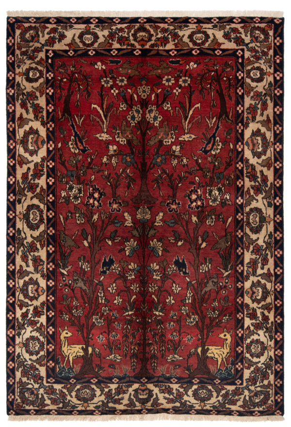 Bakhtiar Persian Rug Red 200 x 140 cm