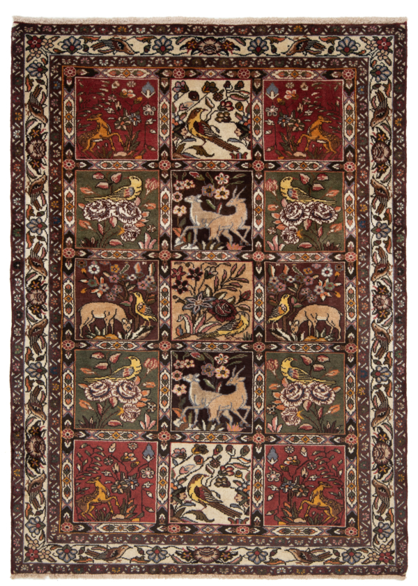 Bakhtiar Persian Rug Multicolor 182 x 132 cm