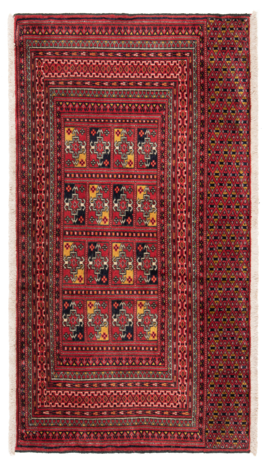 Balouch Persian Rug Red 125 x 68 cm