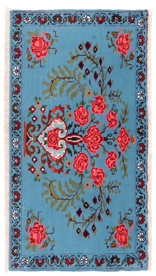 Balouch Persian Rug Blue 96 x 50 cm