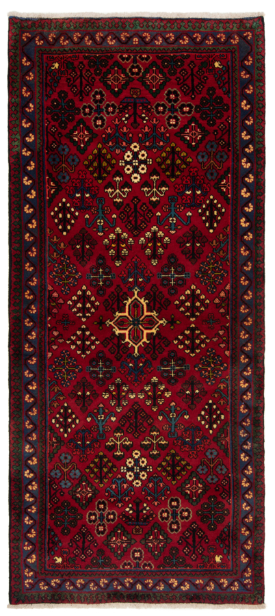 Meimeh Persian Rug Red 242 x 106 cm