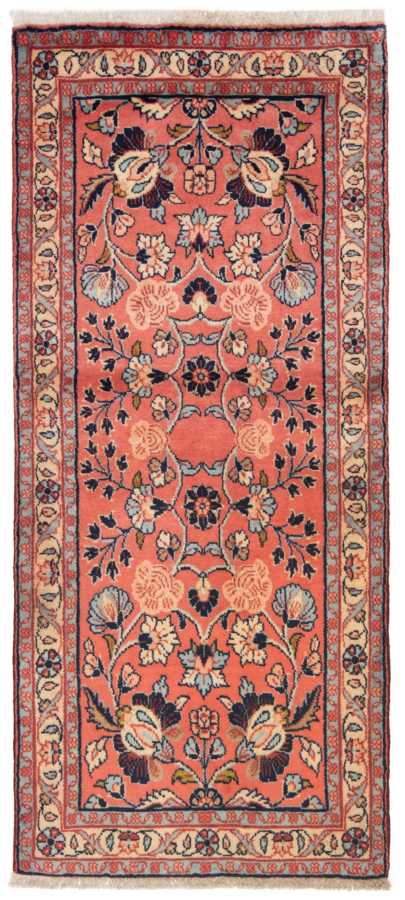 Hamedan Mehraban Persian Rug Orange 172 x 75 cm